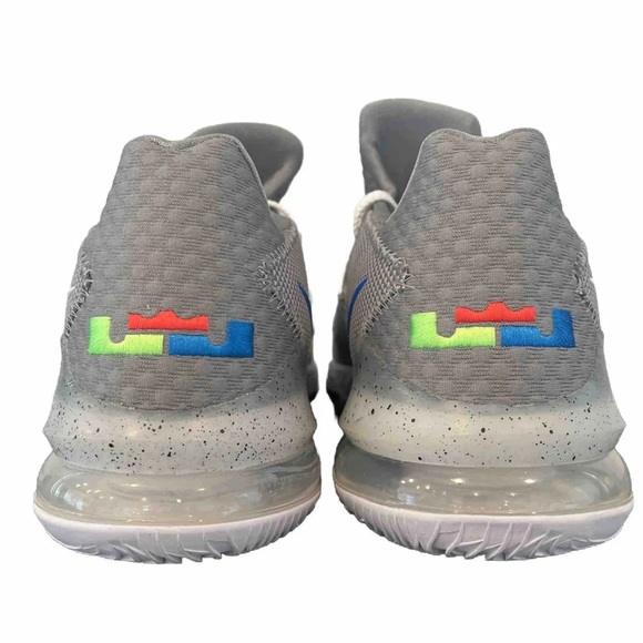 Men’s Size 17 Nike LeBron 17 Low Particle Gray Basketball Shoes 2020 CD5007-004 main image 5